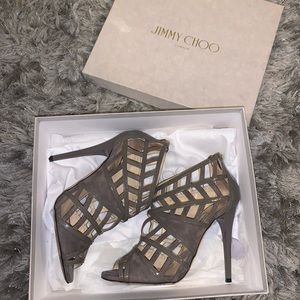 Jimmy Choo Grey Heels